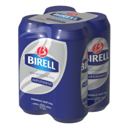 Birell Světlý 4x 0,5 l plech