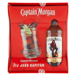 Captain Morgan 0,7 l & korbel GB