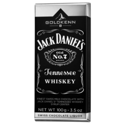 Čokoláda Goldkenn s náplní Jack Daniel’s Old No.7 100 g