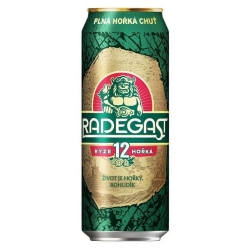 Radegast Ryze hořká 12° 0,5 l plech