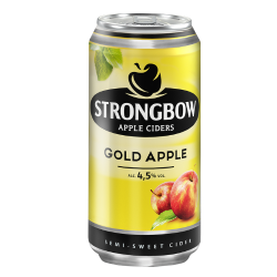 Strongbow Gold Apple cider 0,44 l plech