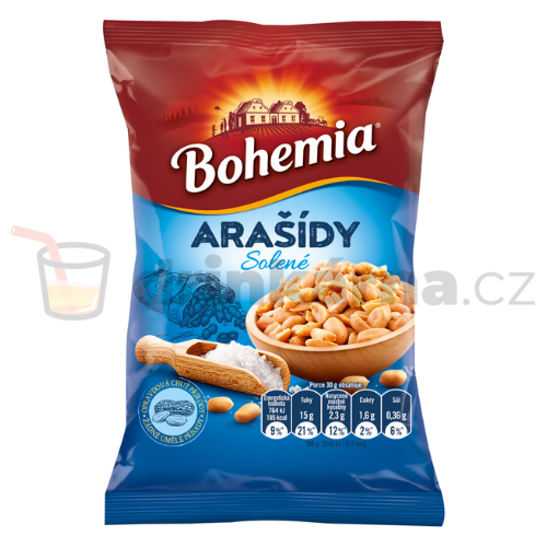 Bohemia Arašídy solené 100 g